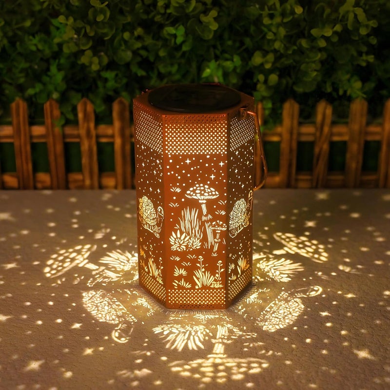Opjoy Turtles Solar Lantern Outdoor Waterproof - Mothers Day Gifts for Mom Grandma - Birthday Day Gifts for Women, Garden Decor Solar Lights Outdoor - Image 1